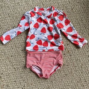 EUC 18M Carters Just One You tankini swimsuit